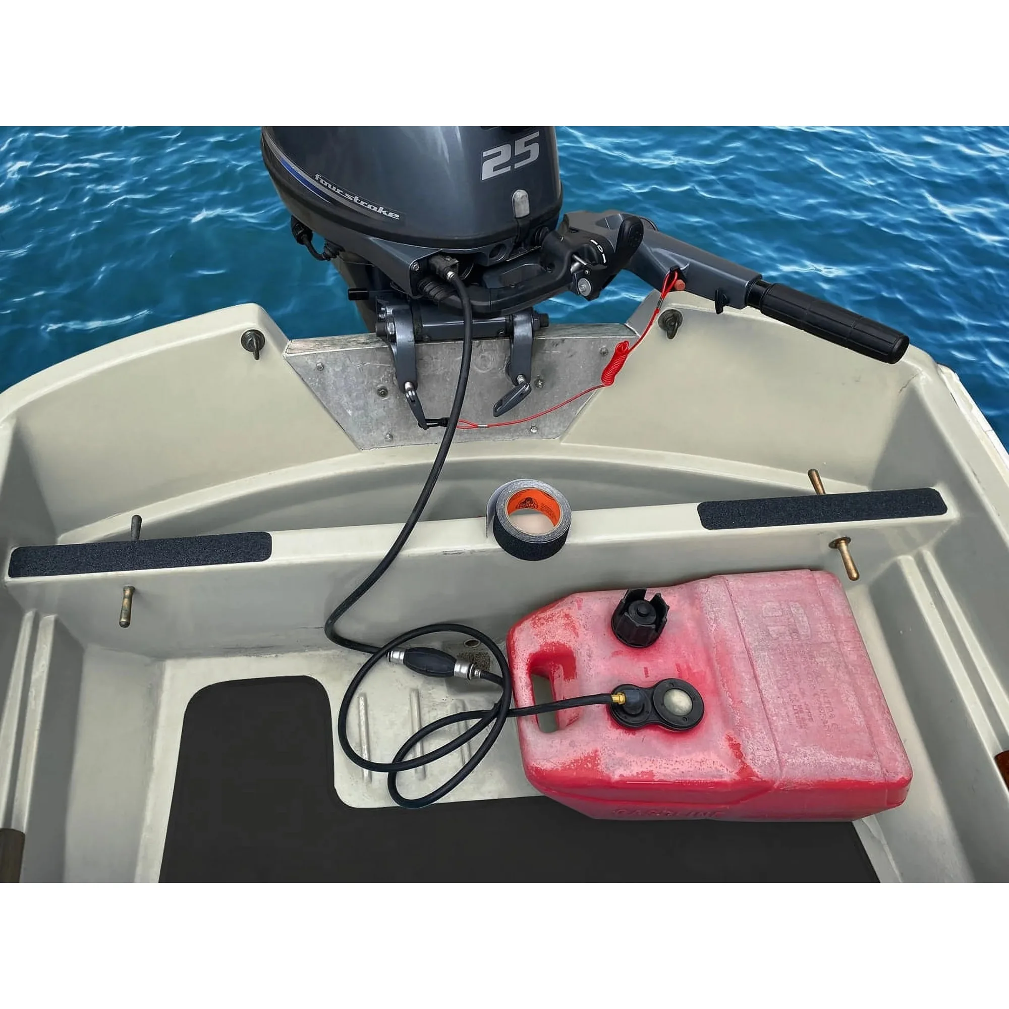 (2 パック) 接着剤トレッドテープ、10 フィート、シングルロール、ブラック