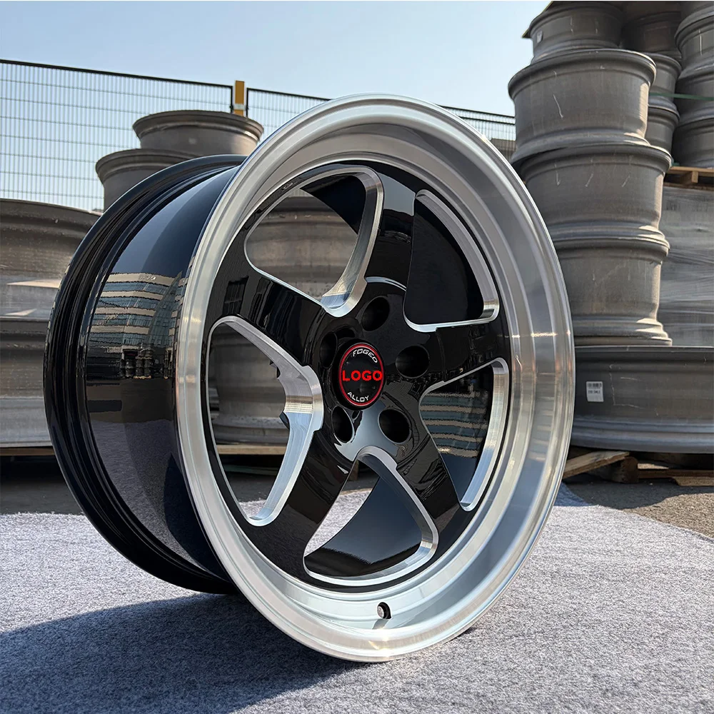 

17-20 Inch Forged Weld S71 Style Wheels 5x120 5x114.3 Gloss Black Machined Lip Drag Racing Rims for Mustang Corvette Camaro