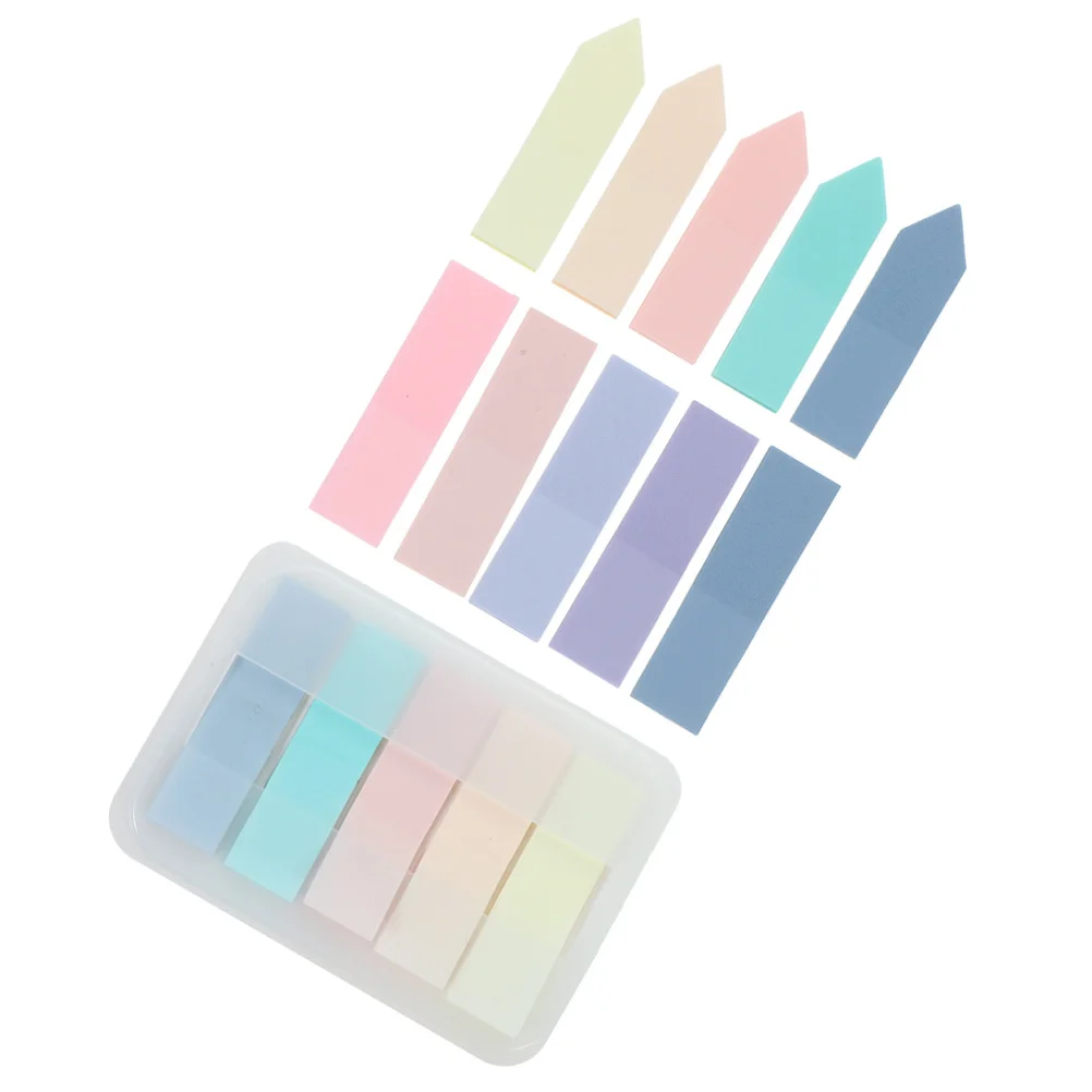 

3Sets Eye-Catching Colored Index Stickers Self-Adhesive Reading Page Markers Multi-Function Book Accessories Page Markers