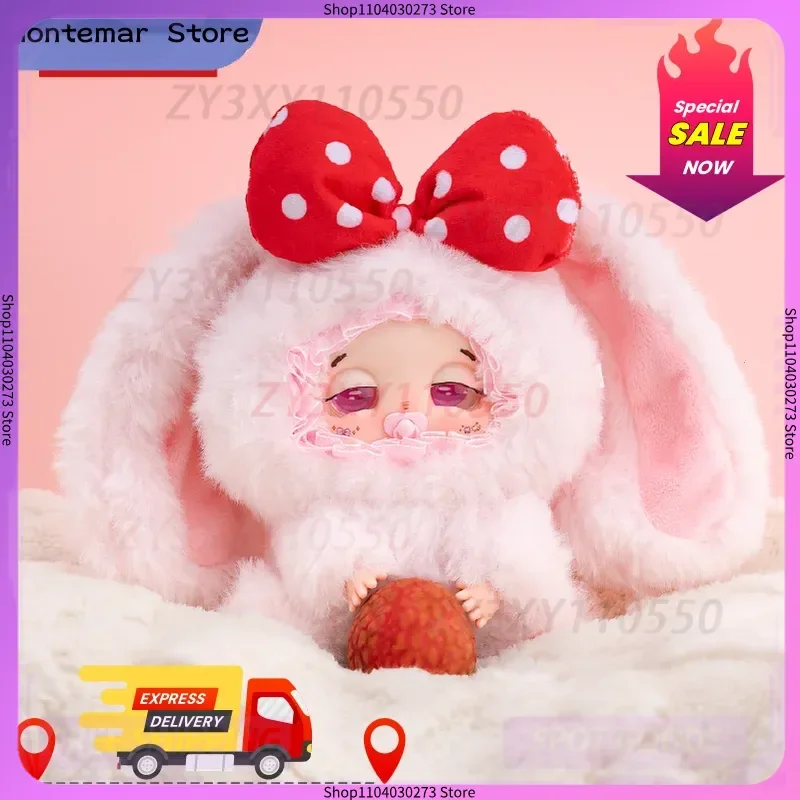 

Новая нишевая слепая коробка, милая кукла, упаковка, декоративные подвесные подвески, подарочная доставка, сложенная сумка, пудинг, модная коллекционная игрушка