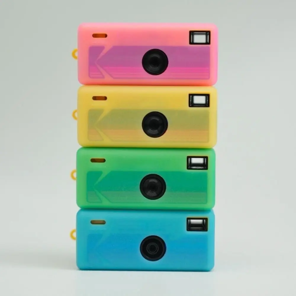 Soft Silicone Protective Cover Matte Luminous Protective Shell Transparent Protective Case for Kodak Charmera Camera