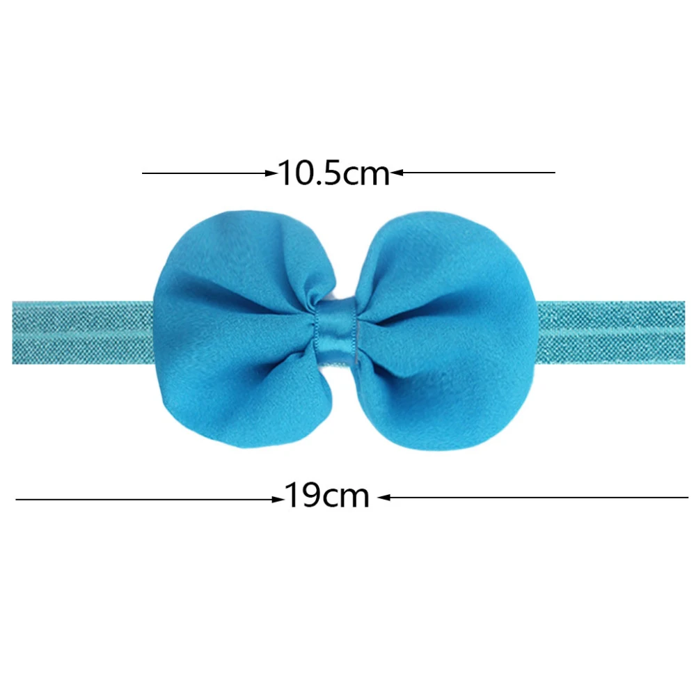 2/1pcs Baby Bows Headband Elastic Soft Hair Band Handmade Toddler Infant Kids Hair Accessories Girl Newborn Bowknot Headwear