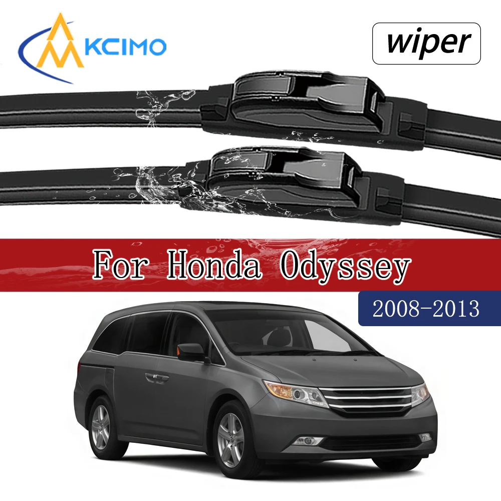 

All-Weather Streak-Free Wipers For Honda Odyssey RB3/RB4 2008-2013 Driver & Passenger Side Front Windshield Wiper Blades