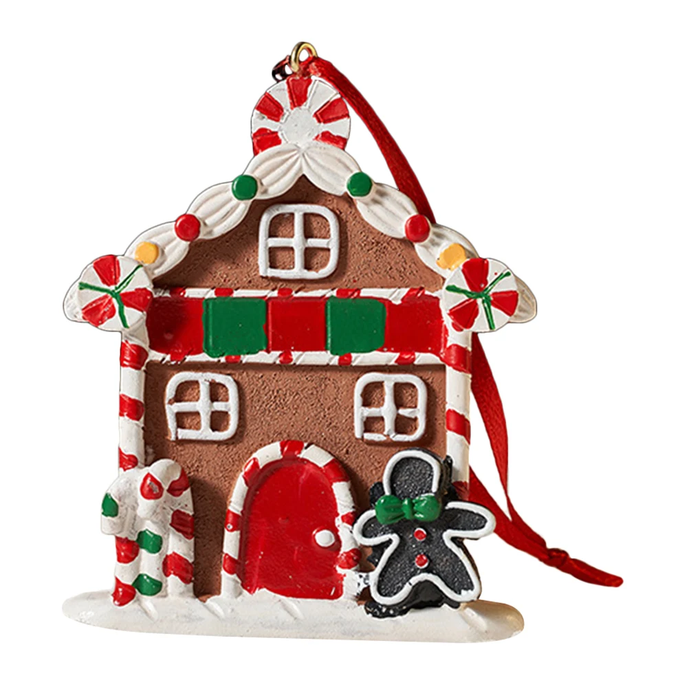 

Gingerbread House Christmas Decorations Vintage Home Tree Hanging Festive Christmas Tree Decors Holiday Xmas Room Teen Boys
