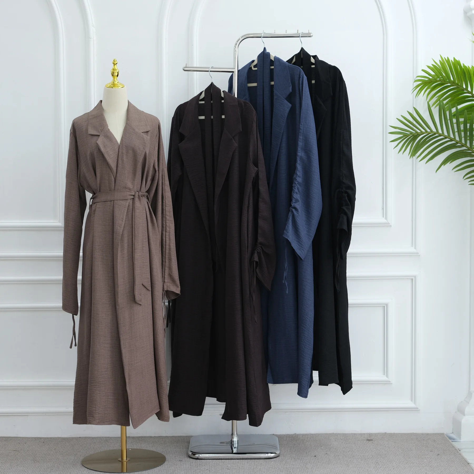 

Modest Muslim Dresses for Women Cardigan Kimono Jalabiya 2026 Eid Kebaya Ramadan Dubai Open Abaya Islam Clothing Kaftan Caftan