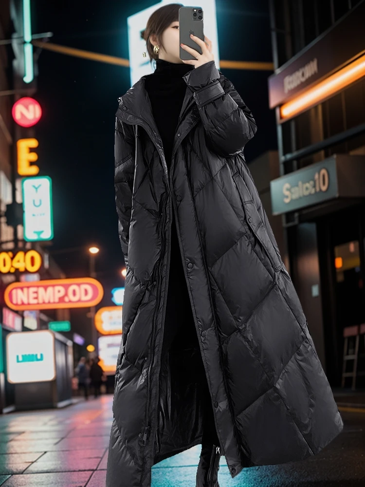 2025 New Women's Thiened Large Size Cotton Jaet Korean Sle Loose Fit Comfortable Coat Faionable Winter Outerwear