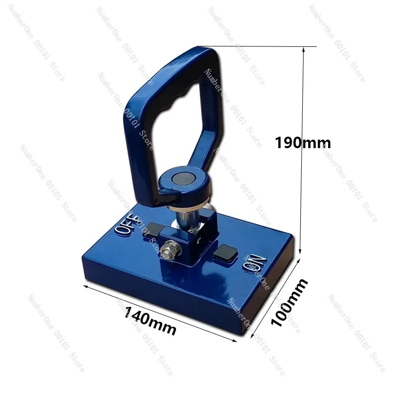 Magnetic lifting permanent magnet crane portable magnet steel plate crane mold magnet 150KG