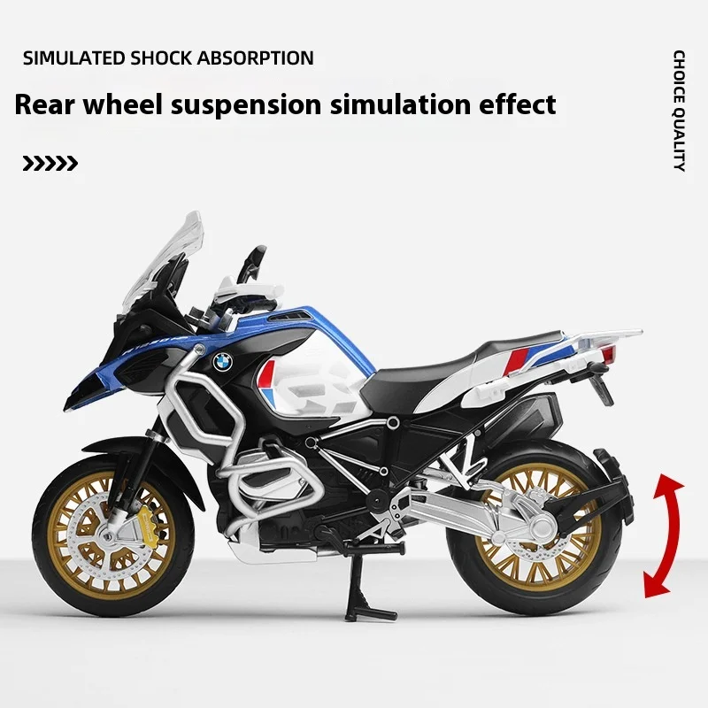 HFJFDQ Modèle Moto 1:12 BMW R1250RT R 1250 RT Alliage Moulé Sous Pression - Réplique Statique Détaillée