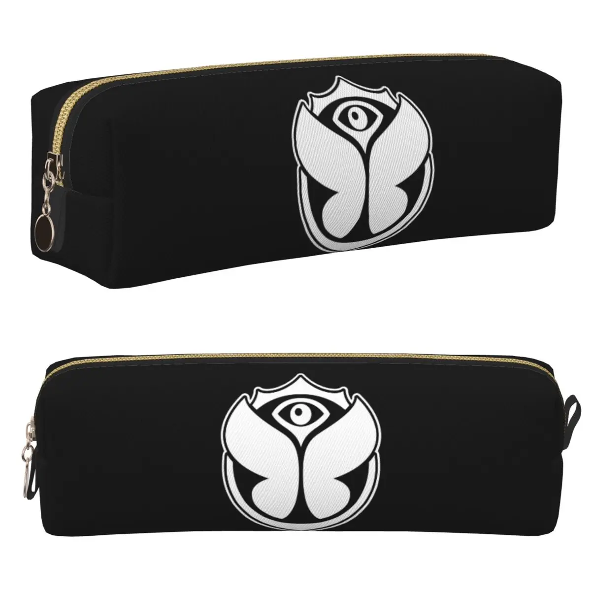 Tomorrowland Belgian Electronic Dance Music Festival Pencil Cases Large Storage Pen Bags Pen Box Pencil Pouch Cosmetic bag