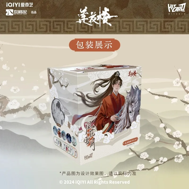 เข็มกลัดตัวละครจากละคร Li Xiangyi ชุด 6 ชิ้น/กล่อง  ของแท้จาก Mysterious Lotus Casebook ของขวัญสุดพิเศษสำหรับแฟนๆ