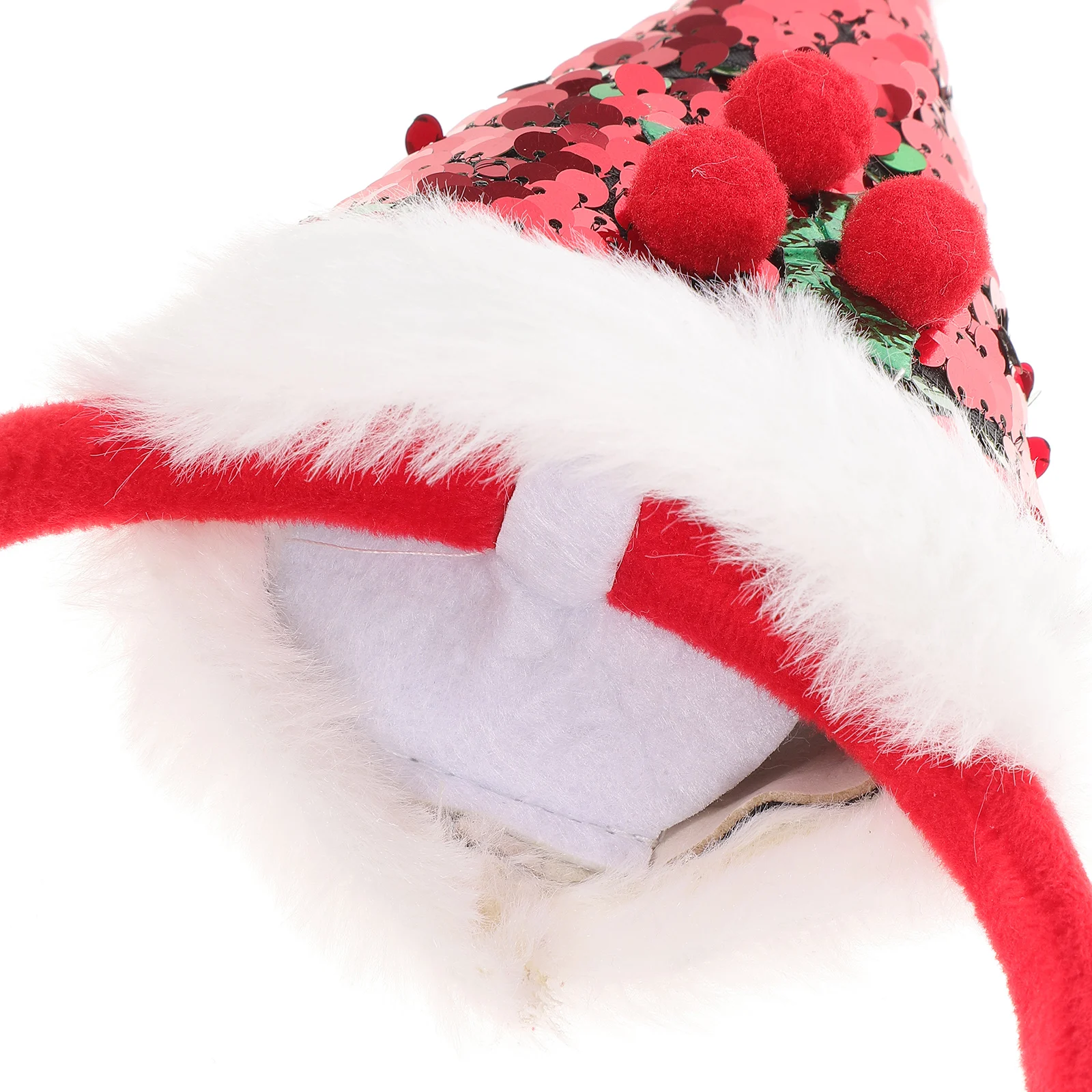 

Christmas Hat Bands Adorable Lightweight Sequin Elastic Party Headwear Decorative Hair Hoops For s Adults Costume Carnival
