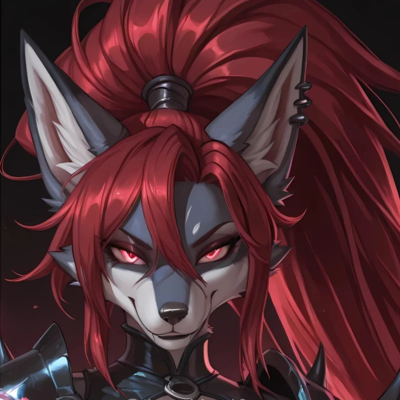 

Dakimakura Anime Pillow Case Furry Scarlet Voss Double-sided Print Of Life-size Body Pillowcase Gifts