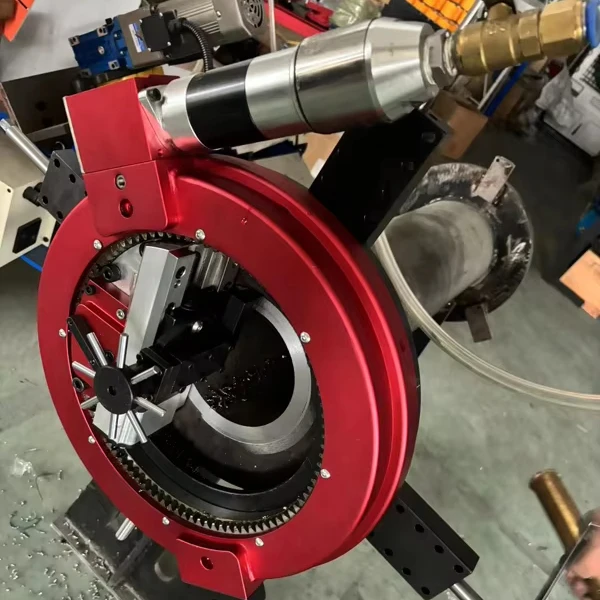 Automatic SFP-300 Od Mounted Flange Facing Machine Portable Pneumatic Flange Facer 0