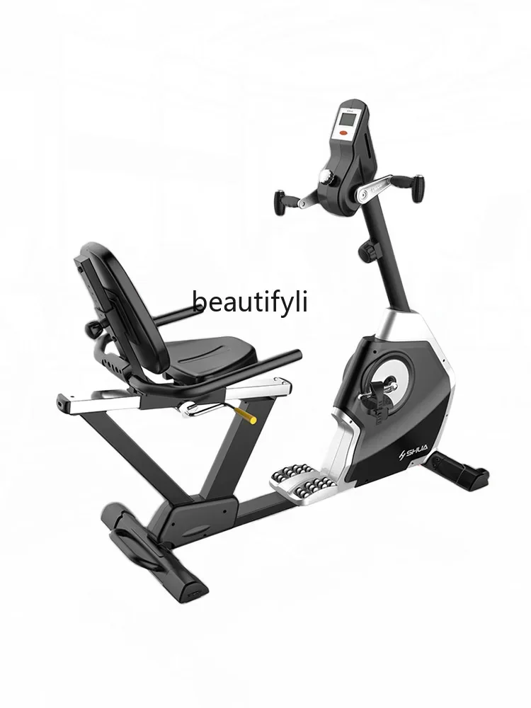 A49 Horizontal exercise bike Small household pedal Middle-aged and elderly rehabilitation exercise weight loss bicycle