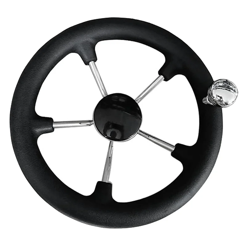 

Boat Accessories Marine 11 Inch Stainless Steel 5 Spoke Steering Wheel Heavy Duty Marine Boat Marine for Marine