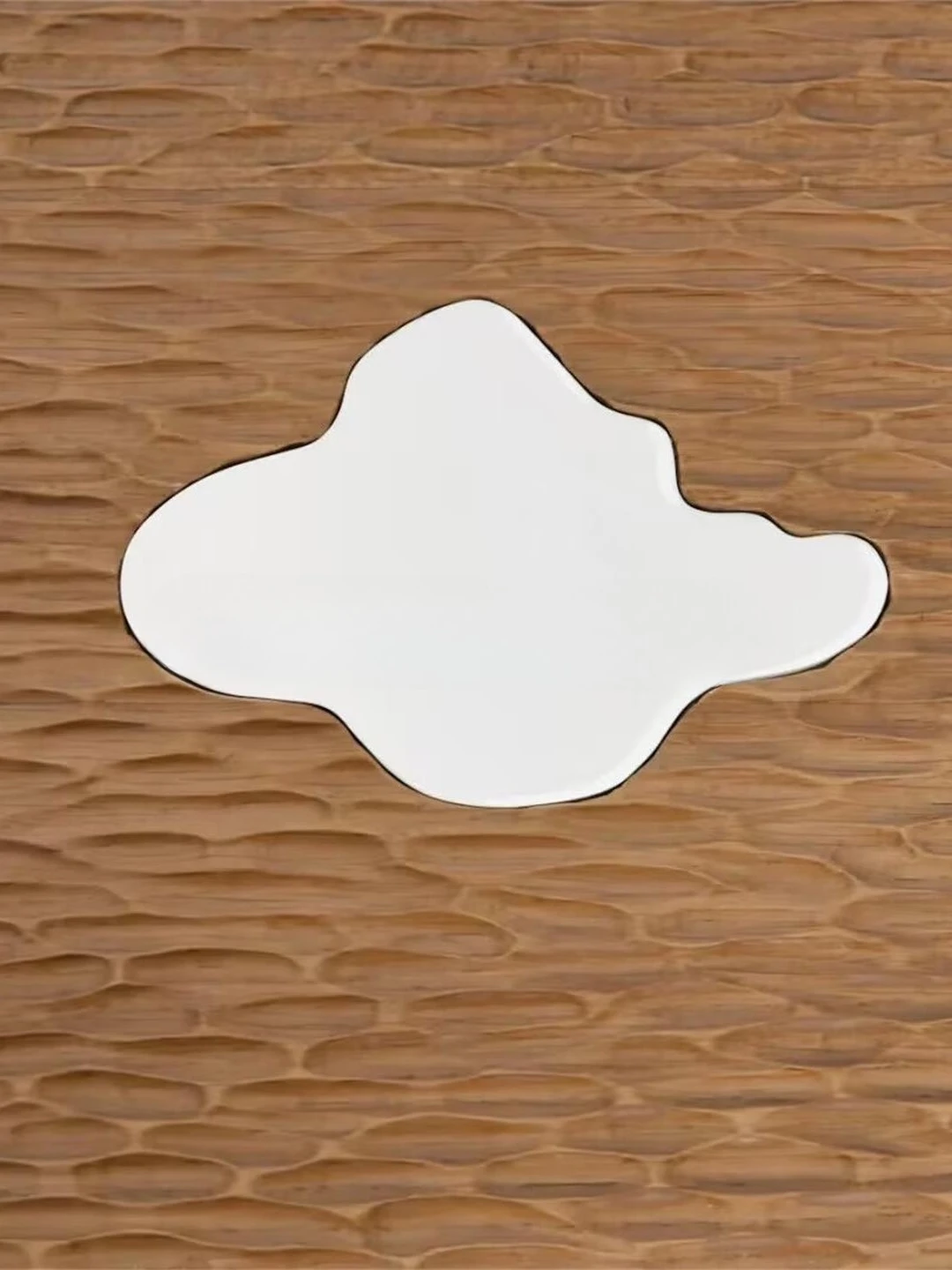 

Italian minimalist coffee table, solid wood rectangular wabi-sabi style coffee table, living room coffee table, household carved