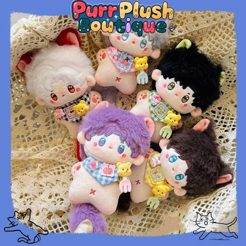10cm Keychain Plushes Doll Game Love and Deepspace Rafayel Cotton Mini Doll Fans Otome Game Send Friends Gift Stuffed Body Xmas