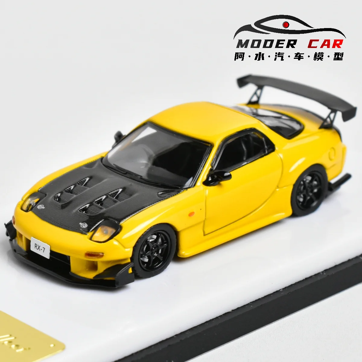 MC 1:64 Mazda RX7 FD3S Initial D Diecast Model Car