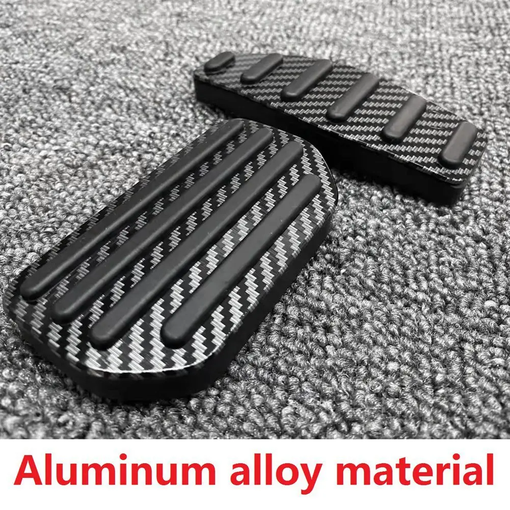 Para Suzuki Jimny 2019 2020 2021 cubierta de Pedal de freno de acelerador de coche accesorios de almohadilla de Pedal de aleación de aluminio, automático