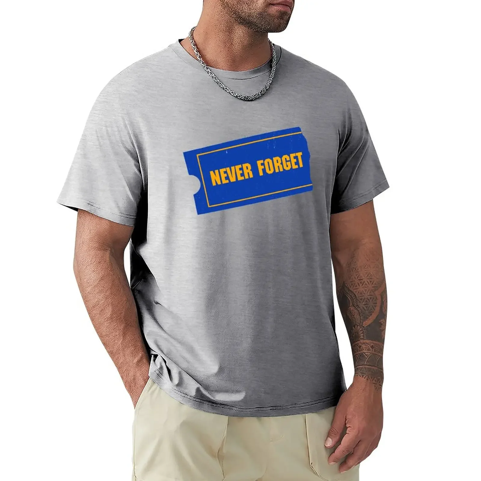 Never Forget - Blockbuster Video T-Shirt blacks tops plain black t shirts men