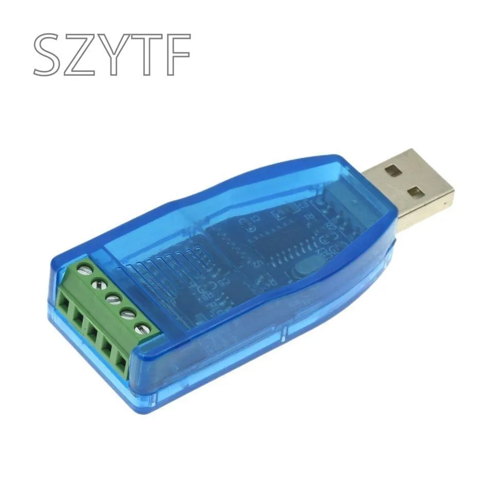 Industrial USB To RS485 Communication Module Bidirectional Half Duplex Serial Line Converter TVS Protection U485CH340G Converter