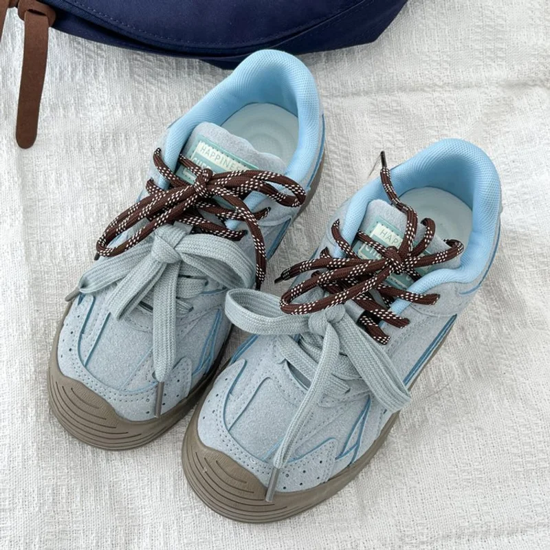 

Женские кроссовки 2024, весенне-осенние модные толстые хлопковые кроссовки Forrest Gump, повседневная обувь для моральных тренировок, женская обувь