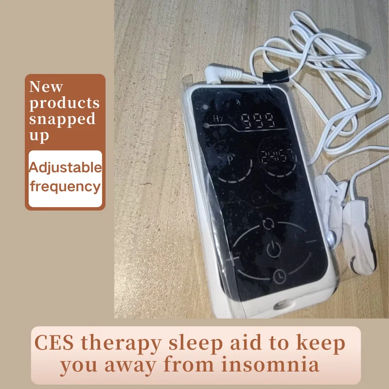 

CES laser sleep meter | 30 minutes instead of sleeping pills | regulate GABA + melatonin | touch screen programming