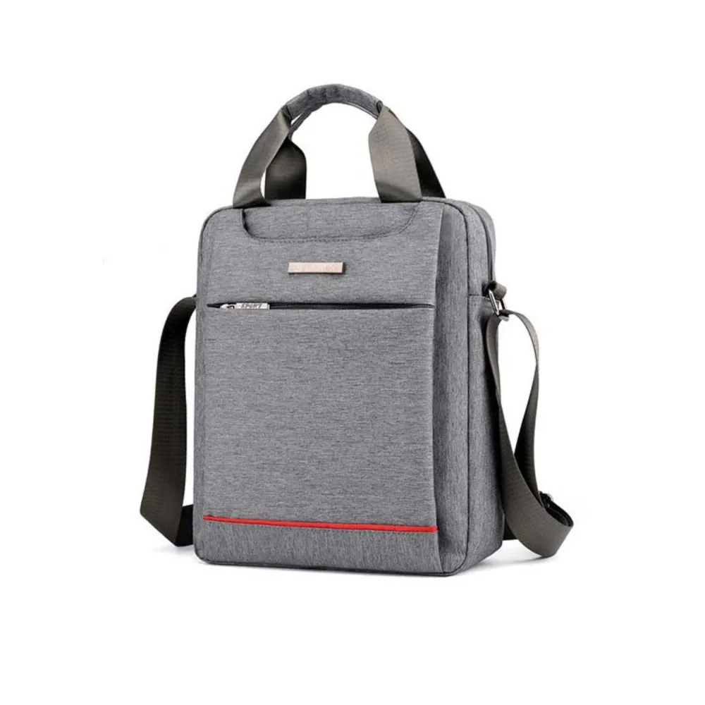 Simple Oxford Business Handbag Multi-function Large Capacity Men Crossbody Bag Shockproof Briefcase Casual Shoulder Bag Outdoor