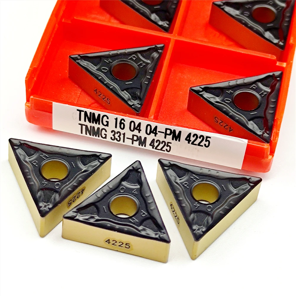 TNMG160404 TNMG160408 TNMG160404R TNMG160404L PM4225 External Turning Tool 100% Carbide CNC Cutting TNMG 160404 160408 Inserts