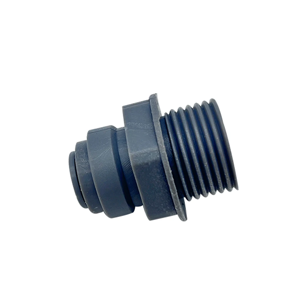 KegLand Monotight 8MM*(1/2INCH) Thread Male  Pastic Quick Connect Pipe Hose Connector Beer Tube Fittings Pushfit Joint