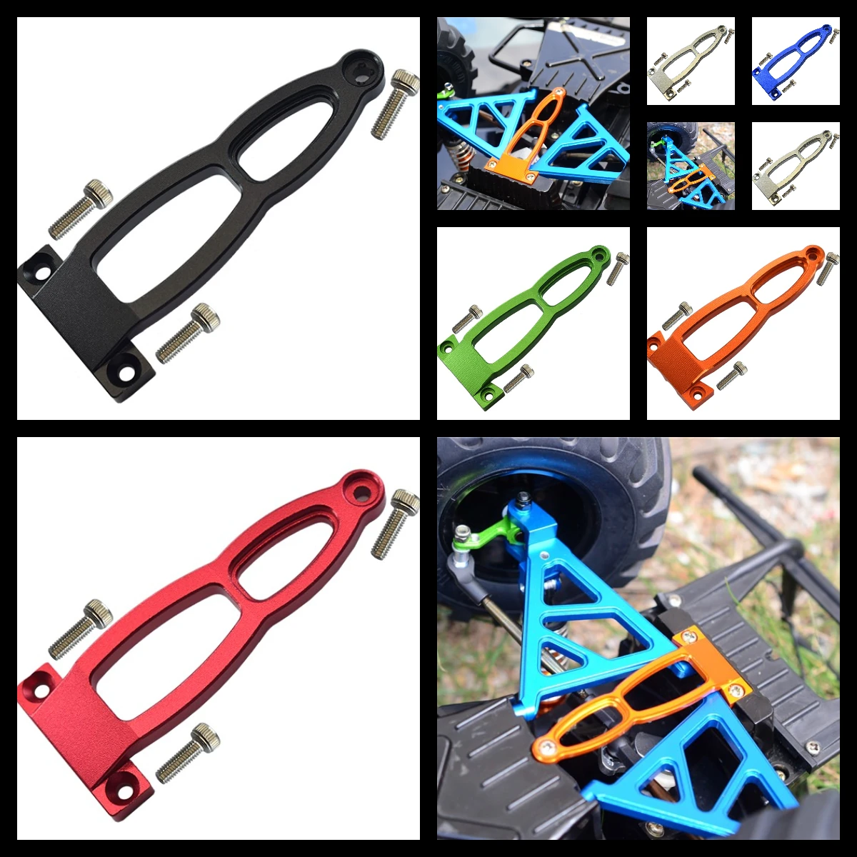 

GPM Aluminium Front Arm Bulk For TAMIYA Lunch Box / RC Midnight Pumpkin