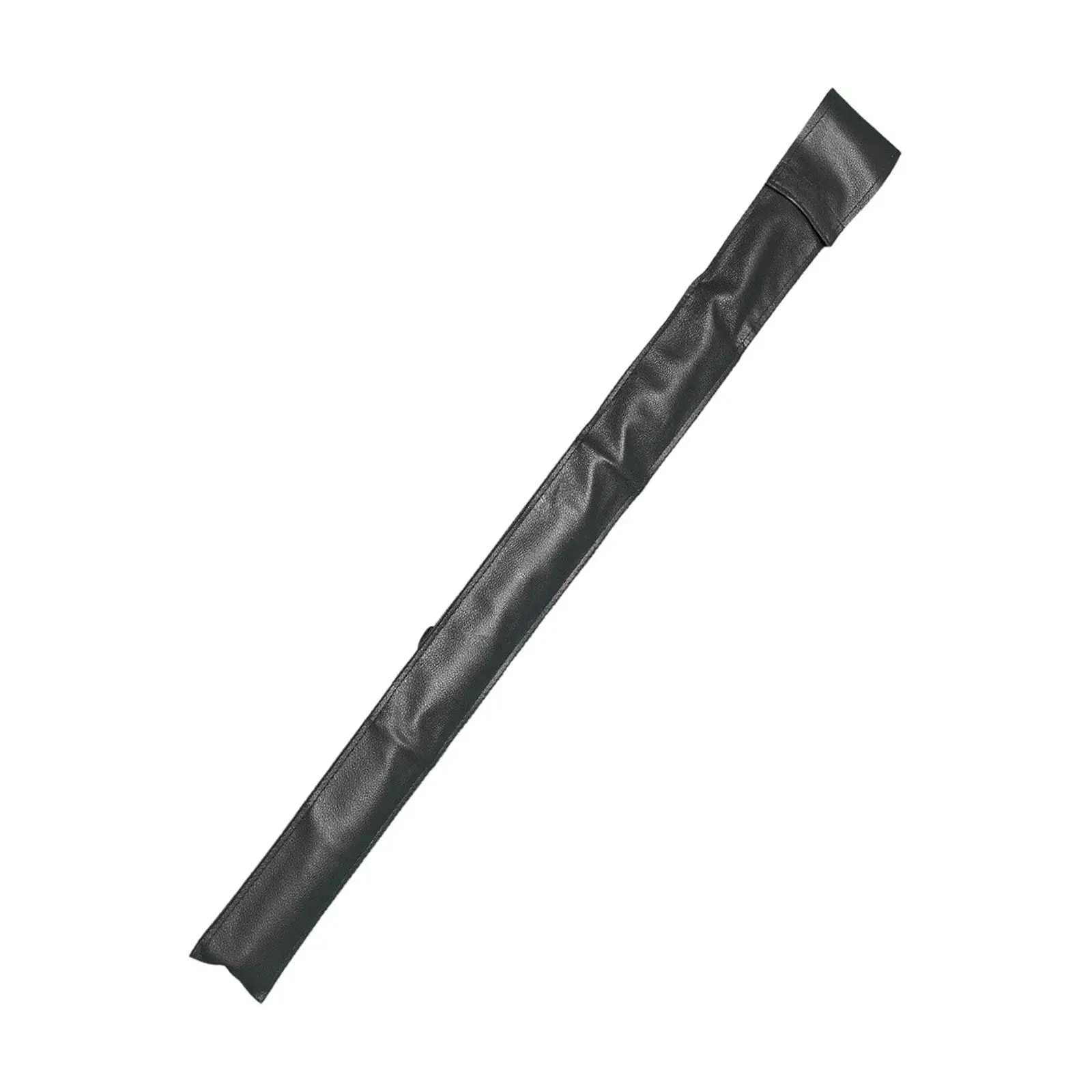 

1/2 Billiard Cue Bag Protective Lightweight Premium Accessory Durability Dustproof Storage Pouch PU Leather Pool Cue Storage Bag