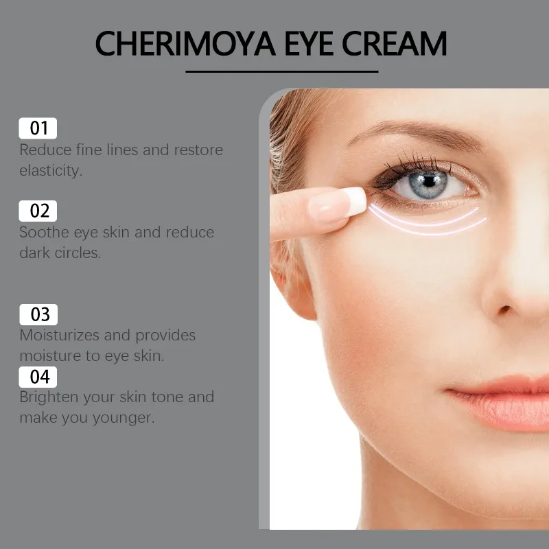 Deeply Moisturizing Eye Cream Collagen Removal Wrinkles Anti Dark Circles Eye Bags Firming Skincare Eye Cream Skin Care for Eyes