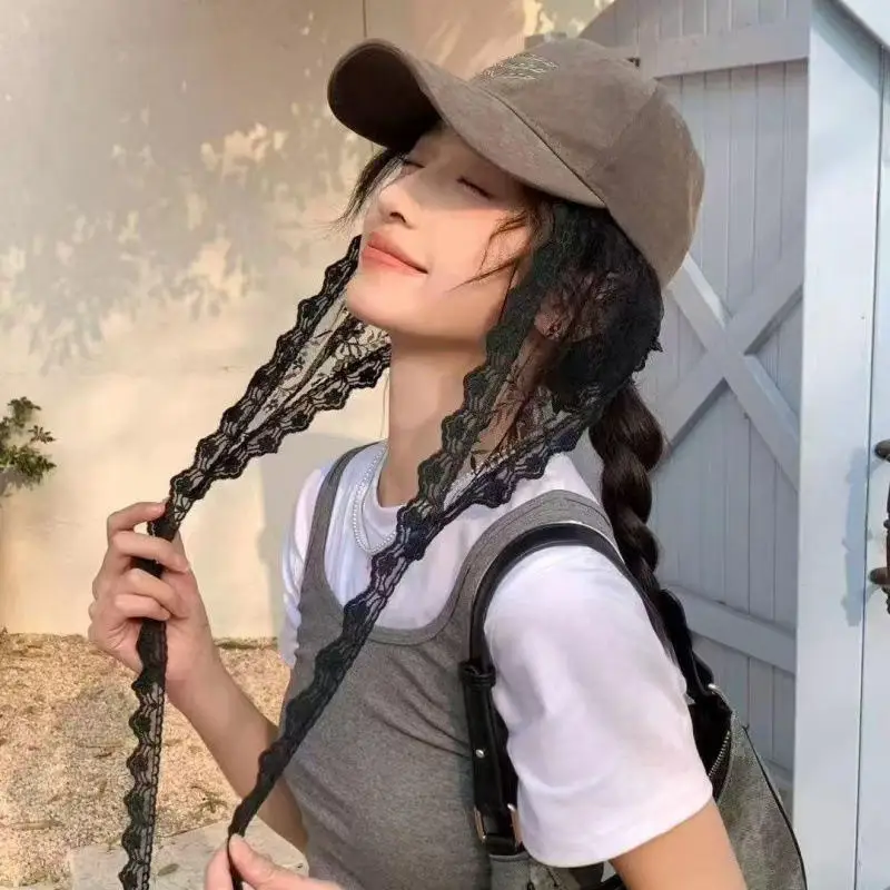 جديد الكورية نمط مثلث منديل الصيف الدانتيل باندانا وشاح ، بوهو حزام الخصر للفتيات ، الريف صور تبادل لاطلاق النار الملحقات