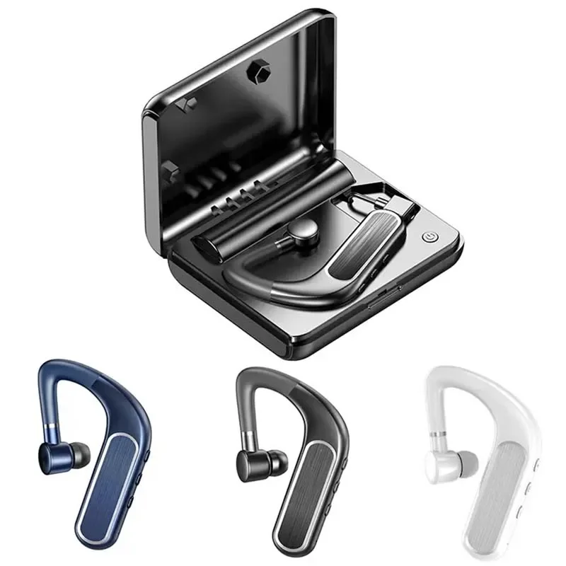 Подвесные беспроводные наушники с одним ухом 5,0, Bluetooth, 1200 мАч, наушники для вождения с длительным режимом ожидания Y10, бизнес-наушники для смартфона
