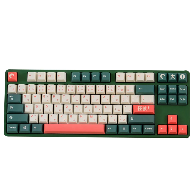 GMK Kaiju Cherry Profile Keycaps PBT Material Dye Sub Personalized Keycap For Cherry MX Switch Mechanical Keyboards