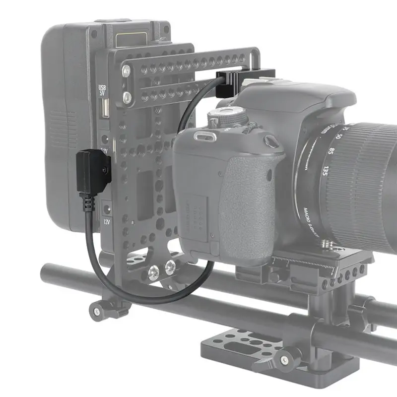 Camera Power Splitter Cable Dtap LEMO Port Adapter 3-Pin 0B2 To Dtap LEMO Port Adapter 3862-Y47A