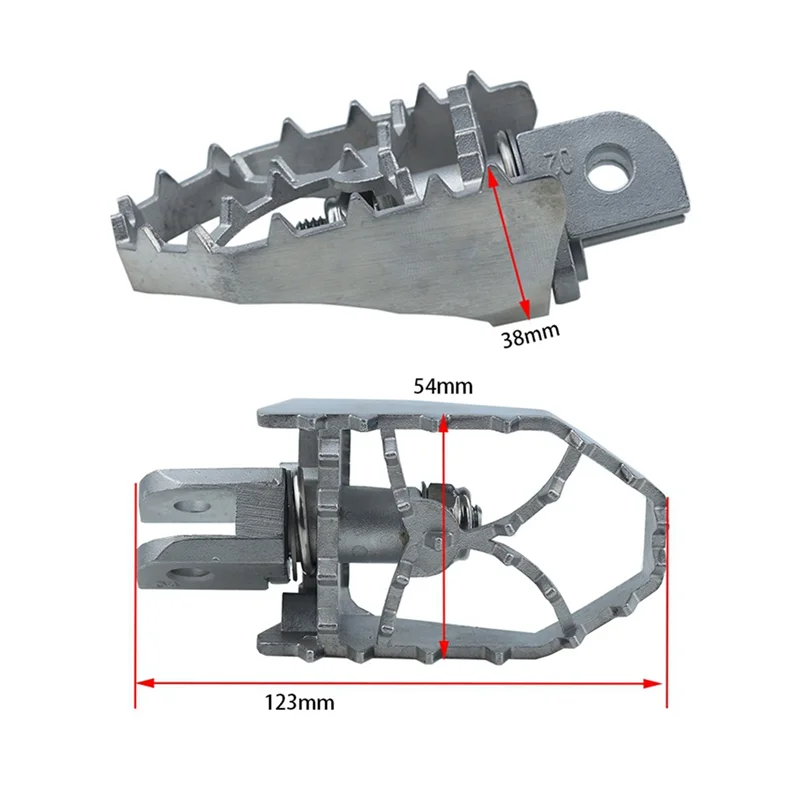 Motorcycle Rotating Footpegs Foot Pegs for TIGER 850 SPROT 20-21 for TIGER 1200 17-21 TIGER 800 15-19 TIGER 900