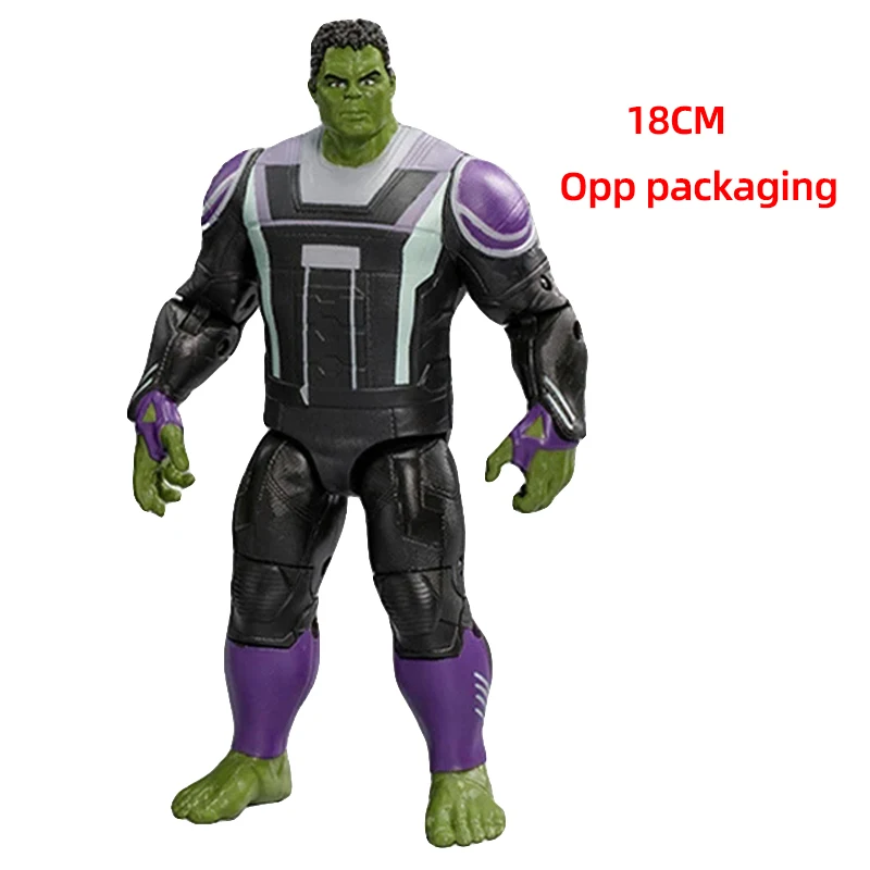 18cm ZDTDS Originele Avengers Legende Figuur Speelgoed Ornament Ghost Spider Captain Miles Morales Thanos Mk50 Iron Man Hulk Thor Falcon