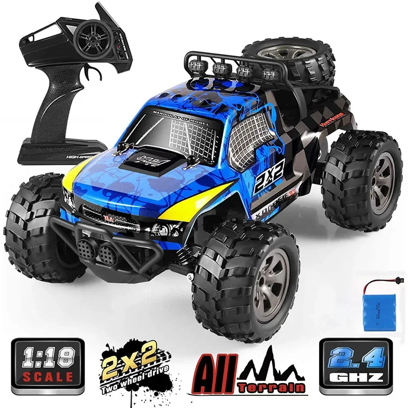 

toys for kids rc truck-kawaii 1:18 climbing off-road rc cars,2.4G remote control car toy,rc crawler funny gift,monster truck