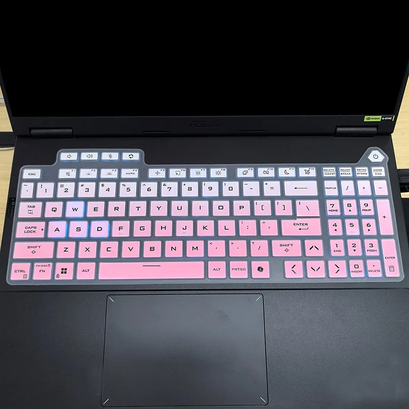 

For ASUS TUF Gaming A18 (2025) FA808UM FA808UP FA808UH FA808 UM UH UP 18 inch Silicone Laptop Keyboard Cover Protector Skin