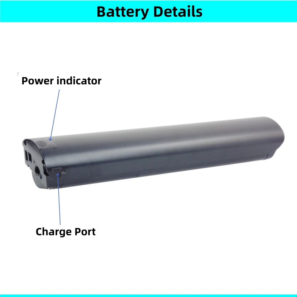 Randride YS90 Ebike Battery ALX058-16 48V 13.6Ah 14Ah 10Ah 12Ah 36V 10.4Ah 10Ah 14Ah for Atrio Dakar BI210 E-bike Battery