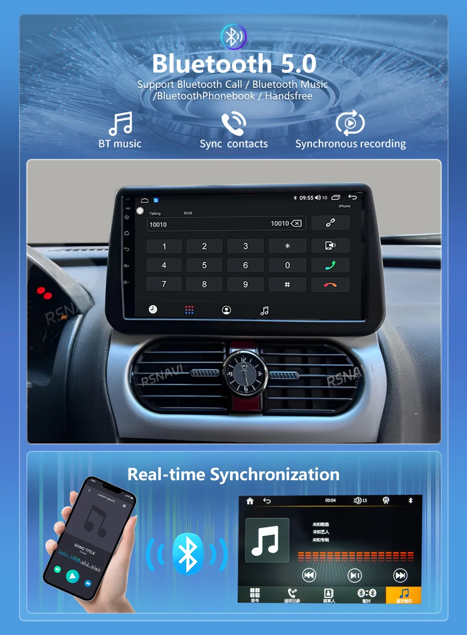 Android 16 Carplay Auto Screen Car Radio Multimedia Player For Opel Combo Corsa Tigra 2001-2011 Autoradio Stereo 2Din Head Unit