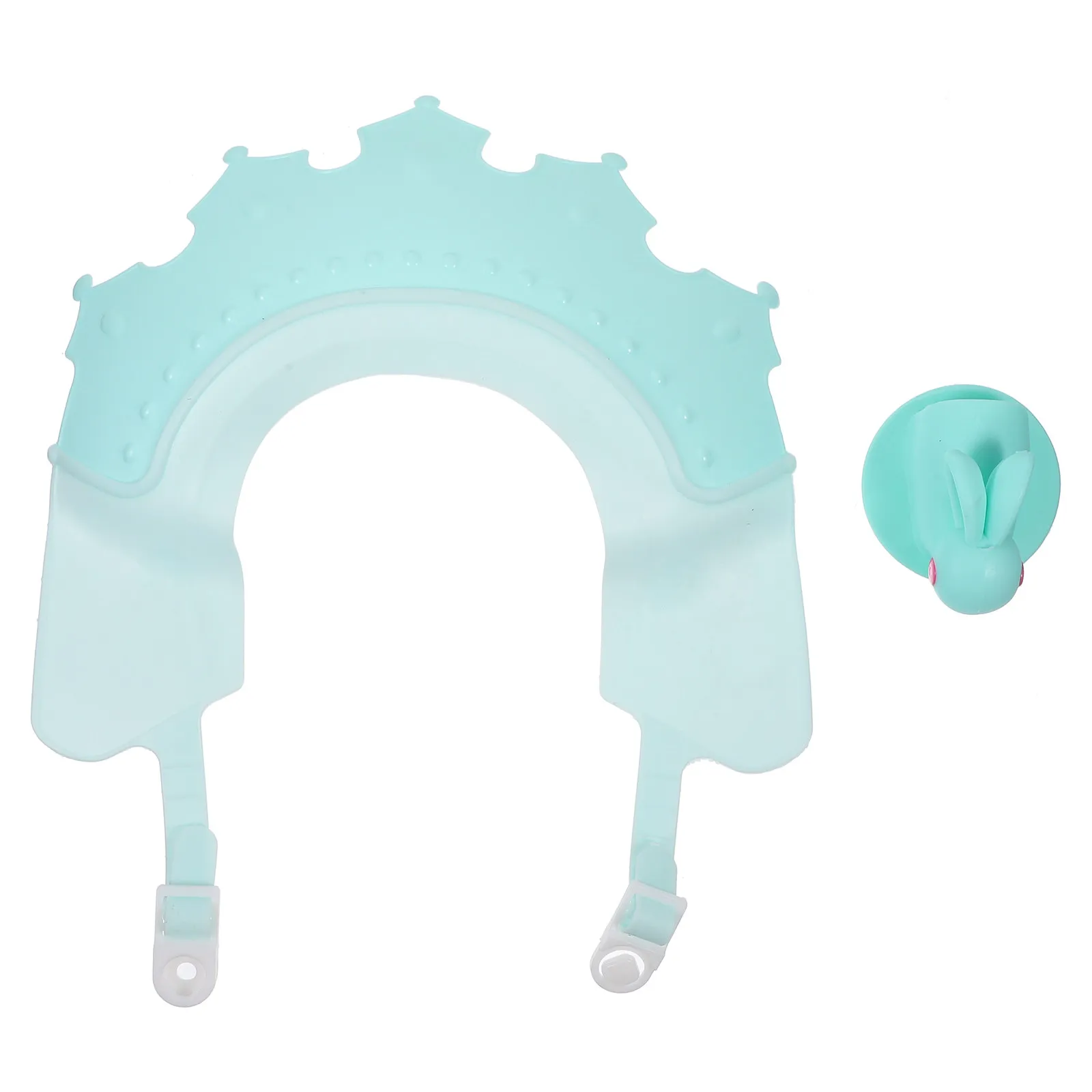 

1 set 1 Set Waterproof Hair Washing Cap For Kids Adjustable Baby Bath Visor Hair Wash Brush Reusable Shower Hat Toddler Bathing