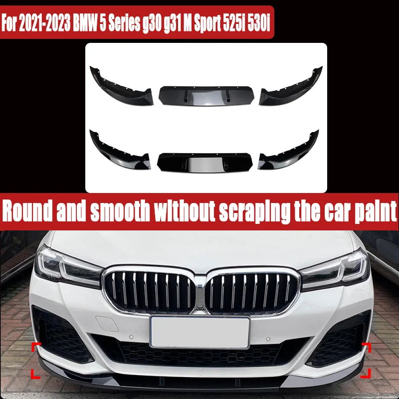 For 2021-2023 BMW 5 Series g30 g31 M Sport 525i 530i MP front lip and front shovel modification.