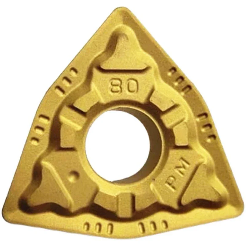 

HUAZHICHUN CNC blade peach-shaped WNMG080408-PM outer circular cutting blade WNMG080404-PM YBC251