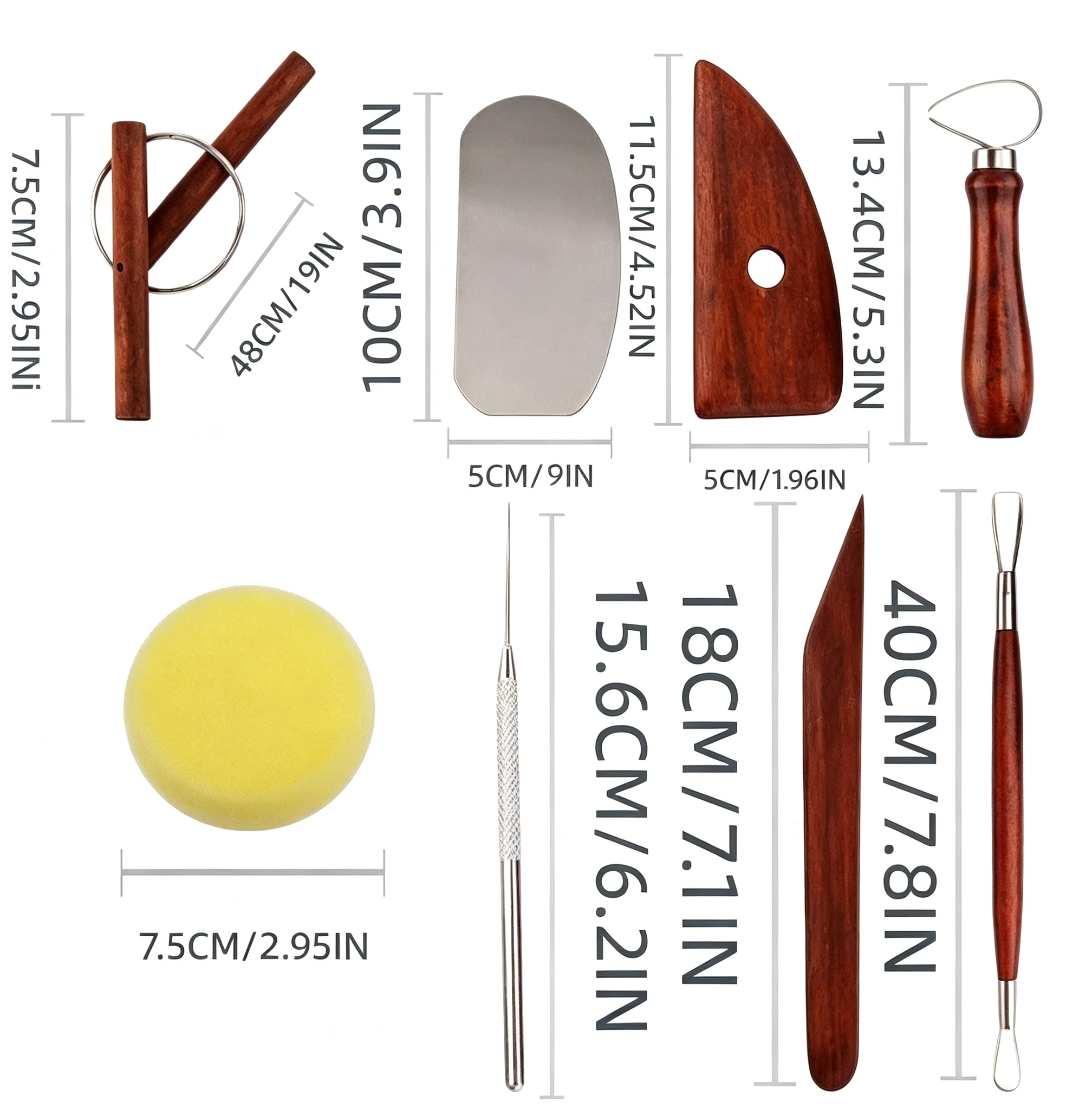 Zestaw narzędzi do ceramiki z – Air Dry Clay recenzja i cena