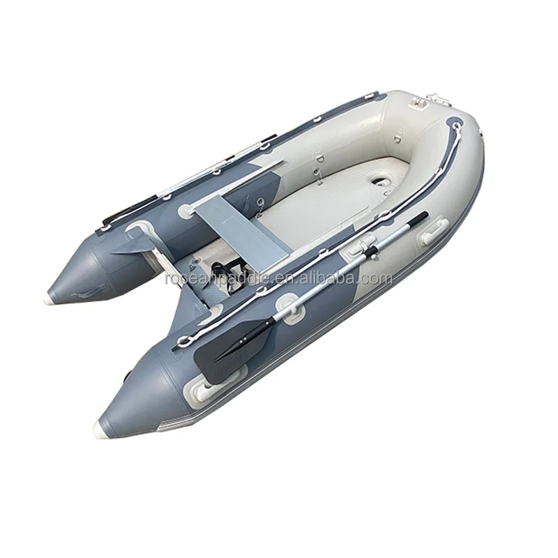 

PVC or Hypalon Inflatable Dinghy Boat for Adults for Lake Rowing & Outboard Motor Use