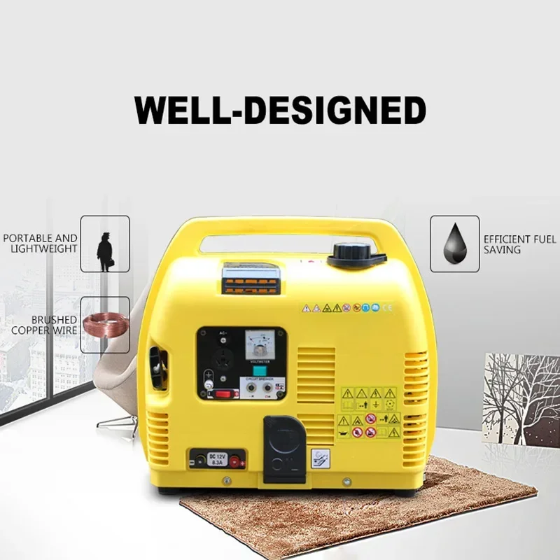 Household Portable generator small generator Gasoline  Silent