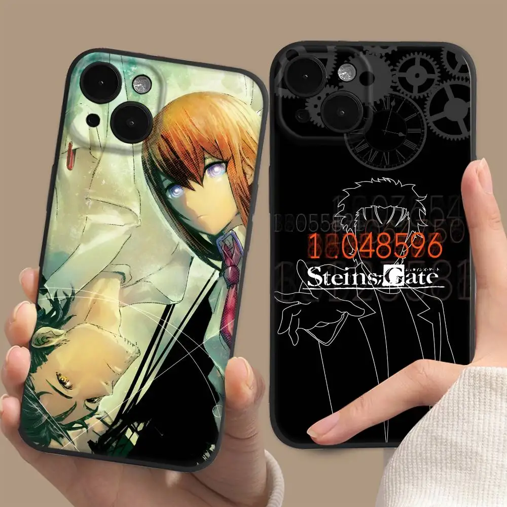 أنيمي الساخن S-ستينز G-Gate جراب هاتف آيفون 16 15 14 13 12 11 برو ماكس البساطة الصغيرة قصيرة غطاء مقاوم للصدمات